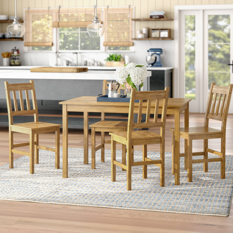 Beachcrest Home Harley 5 Piece Dining Set & Reviews Wayfair